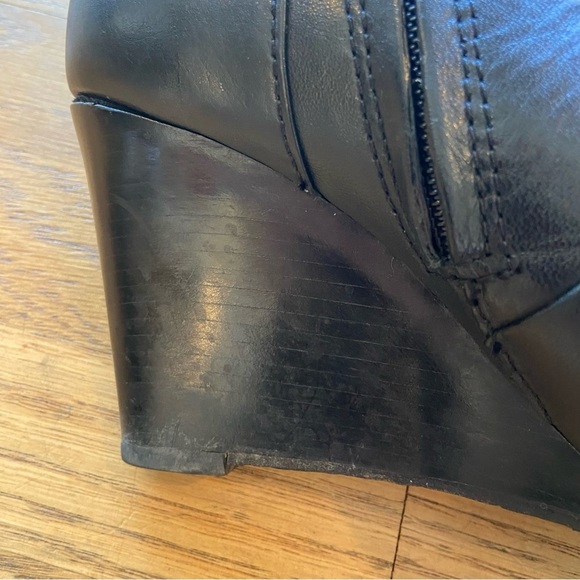 Tori Burch Black Milan leather booties size 8.5 - Picture 16 of 16
